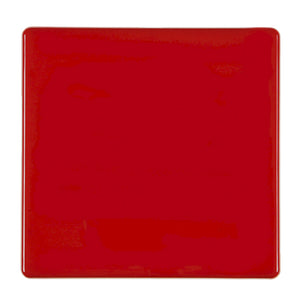 Hamilton 7RCBPS Hartland CFX Colours Pillar Box Red Single Blank Plate Insert