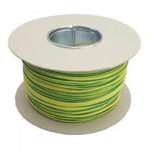 Niglon 2mm PVC Green / Yellow Sleeving (100m Reel)