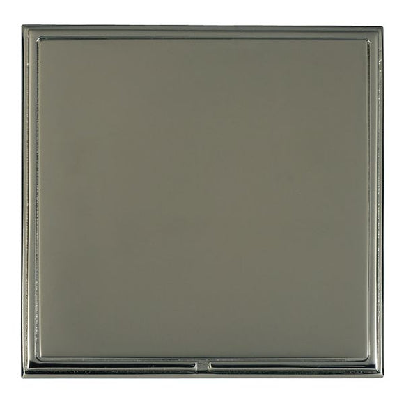 Hamilton LSXBPSBK-BK Linea-Scala CFX Black Nickel Frame/Black Nickel Front Single Blank Plate Insert