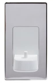 Proofvision PV10P In Wall Toothbrush Charger Socket & Holder - Polished Steel